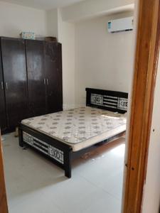 Bedroom Image of 600 Sq.ft 1 BHK Builder Floor for rent in Financial District Hyderabad for Rs. 25500