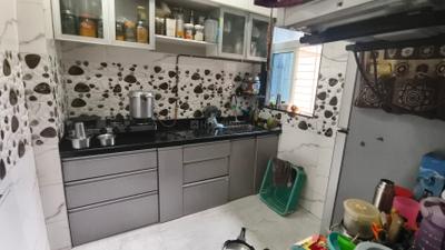 Kitchen Image of 650 Sq.ft 2 BHK Apartment / Flat for sale in Shiv Shubharambh, Malad East Mumbai for Rs. 14500000