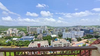 Balcony Image of 1100 Sq.ft 2 BHK Apartment / Flat for sale in Nyati Equatorial II, Bavdhan Pune for Rs. 11500000