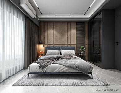 Bedroom Image of 2751 Sq.ft 4 BHK Apartment / Flat for sale in Raghuvir Sheron, Vesu Surat for Rs. 13600000