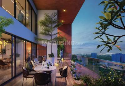 Balcony Image of 1268 Sq.ft 2 BHK Apartment / Flat for sale in Ajwani Prissa Pratham, Aundh Pune for Rs. 12000000