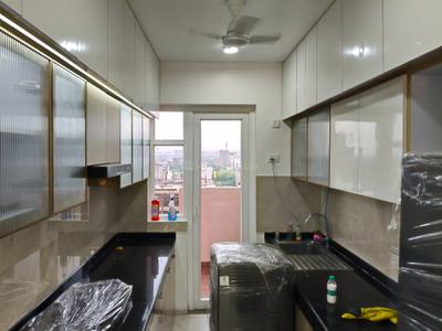 Kitchen Image of 1446 Sq.ft 3.5 BHK Apartment / Flat for rent in Rishita Manhattan, Gomti Nagar Extension Lucknow for Rs. 60000