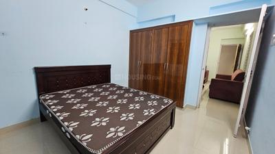 Bedroom Image of 1020 Sq.ft 2 BHK Apartment / Flat for rent in Hitech City Hyderabad for Rs. 39999