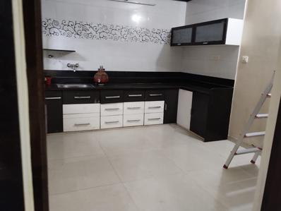 Kitchen Image of 900 Sq.ft 1 BHK Independent House for rent in Ghatlodiya Ahmedabad for Rs. 20000