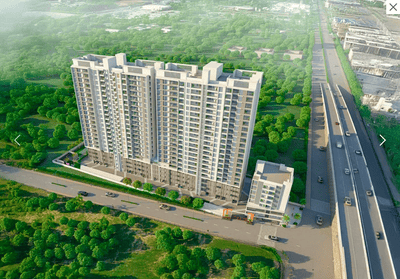 Image of 1577 Sq.ft 3 BHK Apartment / Flat for sale in Korelh Aeternaa C Wing Phase 1, Thergaon, Pune for Rs. 12500000
