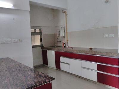Kitchen Image of 1850 Sq.ft 3 BHK Apartment / Flat for rent in Adani The Meadows, Shantigram Ahmedabad for Rs. 33000