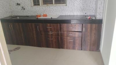 Kitchen Image of 600 Sq.ft 1 BHK Apartment / Flat for rent in Goel Amrut Ganga, Anand Nagar, Sinhagad Road Pune for Rs. 18000