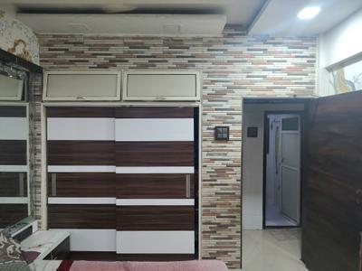 Bedroom Image of 530 Sq.ft 1 BHK Apartment / Flat for rent in Kasarvadavali Thane for Rs. 18999
