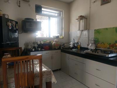 Kitchen Image of 600 Sq.ft 1 BHK Apartment / Flat for sale in Kondhwa Pune for Rs. 4900000