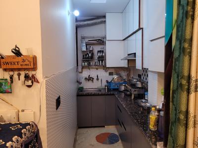 Kitchen Image of 650 Sq.ft 2 BHK Builder Floor for sale in Vaishali Ghaziabad for Rs. 7300000