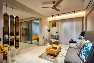 Hall Image of 1300 Sq.ft 2 BHK Apartment / Flat for rent in Shaligram Prime, South Bopal Ahmedabad for Rs. 35000