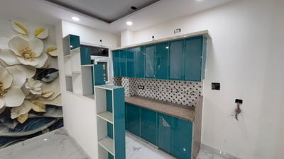 Kitchen Image of 900 Sq.ft 3 BHK Builder Floor for sale in Burari New Delhi for Rs. 4700000