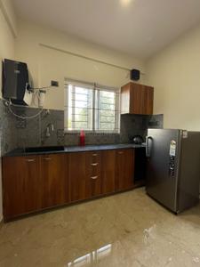 Kitchen Image of 760 Sq.ft 1 BHK Apartment / Flat for rent in BTM Layout Bengaluru for Rs. 35999