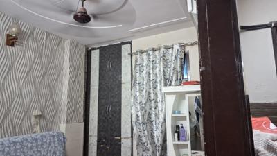 Bedroom Image of 630 Sq.ft 3 BHK Builder Floor for sale in Burari New Delhi for Rs. 2800000
