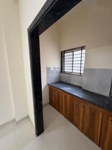 Kitchen Image of 500 Sq.ft 1 BHK Apartment / Flat for rent in Mahalakshmi Nagar Indore for Rs. 16000