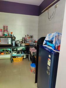 Kitchen Image of 1000 Sq.ft 2.5 BHK Apartment / Flat for rent in Dheeraj Jade Residences , Wagholi Pune for Rs. 32000