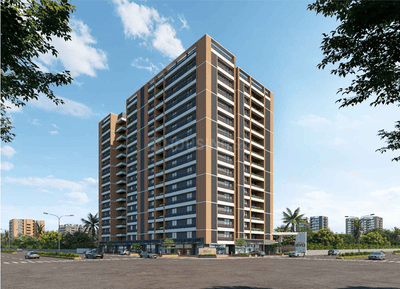 Image of 1825 Sq.ft 3 BHK Apartment / Flat for sale in Swaminarayan Altezza Eva, Shilaj, Ahmedabad for Rs. 10200000