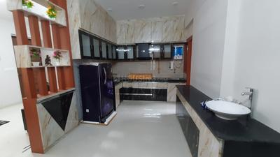 Kitchen Image of 1470 Sq.ft 3 BHK Apartment / Flat for rent in Aashray Atulyam, Shilaj Ahmedabad for Rs. 39000