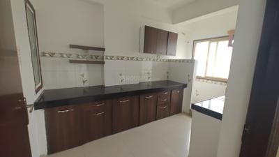 Kitchen Image of 1500 Sq.ft 3 BHK Apartment / Flat for rent in Sai Sampada, L I G Colony Indore for Rs. 30000