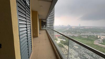 Balcony Image of 2105 Sq.ft 3 BHK Apartment / Flat for rent in Supertech Supernova, Sector 94 Noida for Rs. 72000