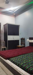 Bedroom Image of 1500 Sq.ft 3 BHK Apartment / Flat for rent in Om Gokuldham Phase III, Changurabhata Raipur for Rs. 18000