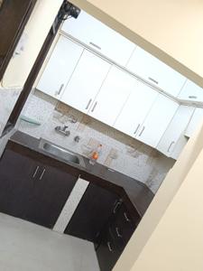 Kitchen Image of 1000 Sq.ft 2 BHK Builder Floor for rent in Khirki Extension New Delhi for Rs. 26000