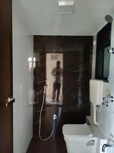 Common Bathroom Image of 480 Sq.ft 1 BHK Apartment / Flat for rent in Unique Greens, Kasarvadavali Thane for Rs. 17806
