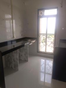 Kitchen Image of 610 Sq.ft 1 BHK Apartment / Flat for sale in Kandivali West Mumbai for Rs. 12300000