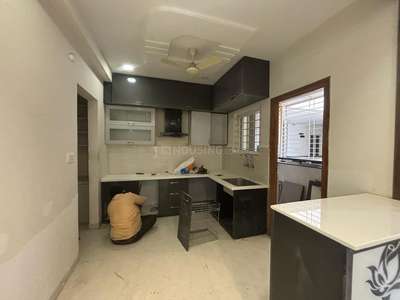 Kitchen Image of 1940 Sq.ft 3 BHK Apartment / Flat for rent in Crown Whistling Woods, Manchirevula Hyderabad for Rs. 52000