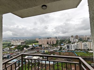 Balcony Image of 1420 Sq.ft 3 BHK Apartment / Flat for rent in Ceratec Presidential Towers, Ravet Pune for Rs. 29000
