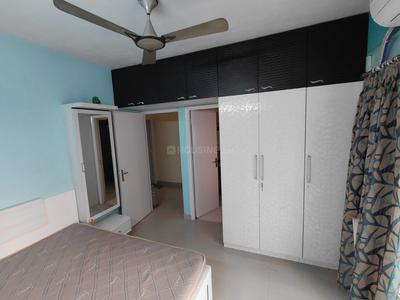 Bedroom Image of 1200 Sq.ft 3 BHK Apartment / Flat for rent in Siddha Pines Apartments, Rajarhat Kolkata for Rs. 35000