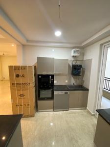 Kitchen Image of 1900 Sq.ft 3 BHK Apartment / Flat for rent in Green Lotus Utsav, Gmada Aerocity Mohali for Rs. 45000