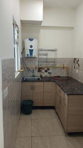 Kitchen Image of 530 Sq.ft 1 BHK Apartment / Flat for rent in Gaurs 14th Avenue, Noida Extension Greater Noida for Rs. 17000