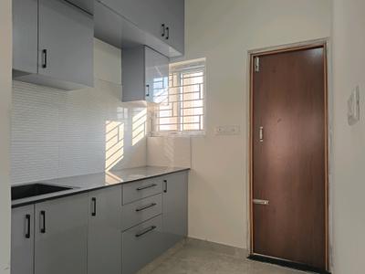 Kitchen Image of 600 Sq.ft 1 BHK Independent House for rent in Thirumalashettyhally Bengaluru for Rs. 17500