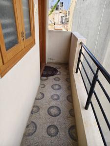 Balcony Image of 500 Sq.ft 1 BHK Apartment / Flat for rent in Halasuru Bengaluru for Rs. 15000
