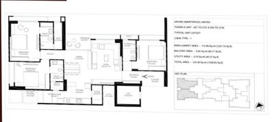 Image of 2650 Sq.ft 3 BHK Apartment / Flat for sale in Vastrapur, Ahmedabad for Rs. 31600000