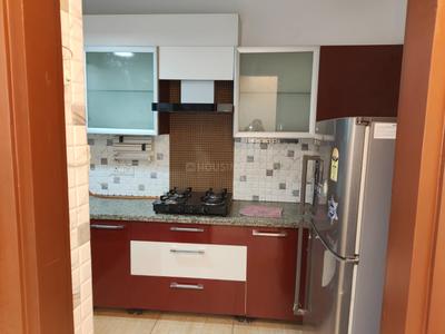 Kitchen Image of 1900 Sq.ft 3 BHK Builder Floor for rent in Hauz Khas New Delhi for Rs. 140000