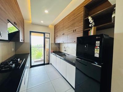 Kitchen Image of 1290 Sq.ft 2.5 BHK Apartment / Flat for rent in Pantheeramkavu Kozhikode for Rs. 45000