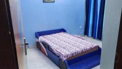 Bedroom Image of 1500 Sq.ft 3 BHK Builder Floor for rent in Avalon Gardens, Milakpur Goojar Bhiwadi for Rs. 21000