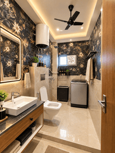 Image of 850 Sq.ft 1 BHK Builder Floor for rent in Omaxe Eternity, Sunrakh Bangar, Vrindavan for Rs. 35000