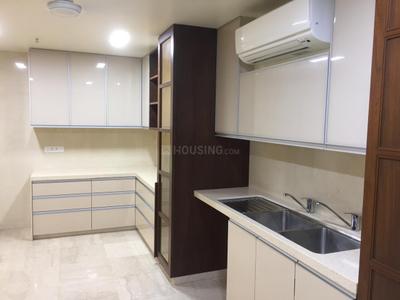 Kitchen Image of 3500 Sq.ft 4 BHK Apartment / Flat for rent in Sunteck Signia Isles, Bandra East Mumbai for Rs. 760000
