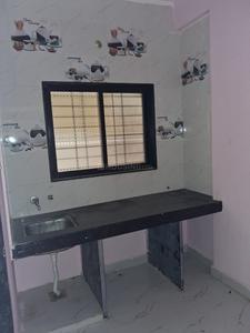 Kitchen Image of 600 Sq.ft 1 BHK Independent House for rent in Wagholi Pune for Rs. 7000