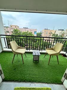 Balcony Image of 1820 Sq.ft 3 BHK Apartment / Flat for rent in Thiruvanmiyur Chennai for Rs. 90000