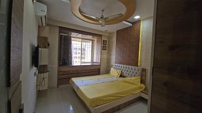 Bedroom Image of 880 Sq.ft 3 BHK Apartment / Flat for rent in Gundecha Altura, Kanjurmarg West Mumbai for Rs. 80000