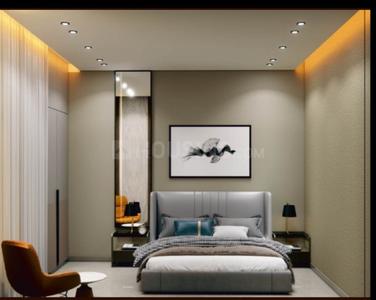 Bedroom Image of 645 Sq.ft 1 BHK Apartment / Flat for sale in Hare Krishna Resort And Suites, Sunrakh Bangar Vrindavan for Rs. 4500000