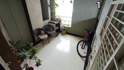 Balcony Image of 1300 Sq.ft 2 BHK Apartment / Flat for sale in DK Aadrika, Hingne Khurd Pune for Rs. 11000000