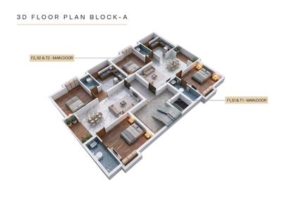 Image of 1494 Sq.ft 3 BHK Apartment / Flat for sale in Tambaram East, Chennai for Rs. 12923100