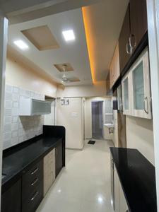 Kitchen Image of 480 Sq.ft 1 BHK Apartment / Flat for rent in Heera Pearl, Fursungi Pune for Rs. 19500