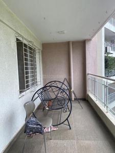 Balcony Image of 1100 Sq.ft 3 BHK Apartment / Flat for rent in Paranjape Forest Trails Highland Tower 9 10 and 11, Pirangut Pune for Rs. 33000