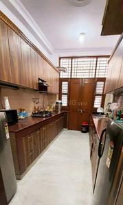 Kitchen Image of 1200 Sq.ft 2 BHK Independent House for rent in Sector 31 Noida for Rs. 36000